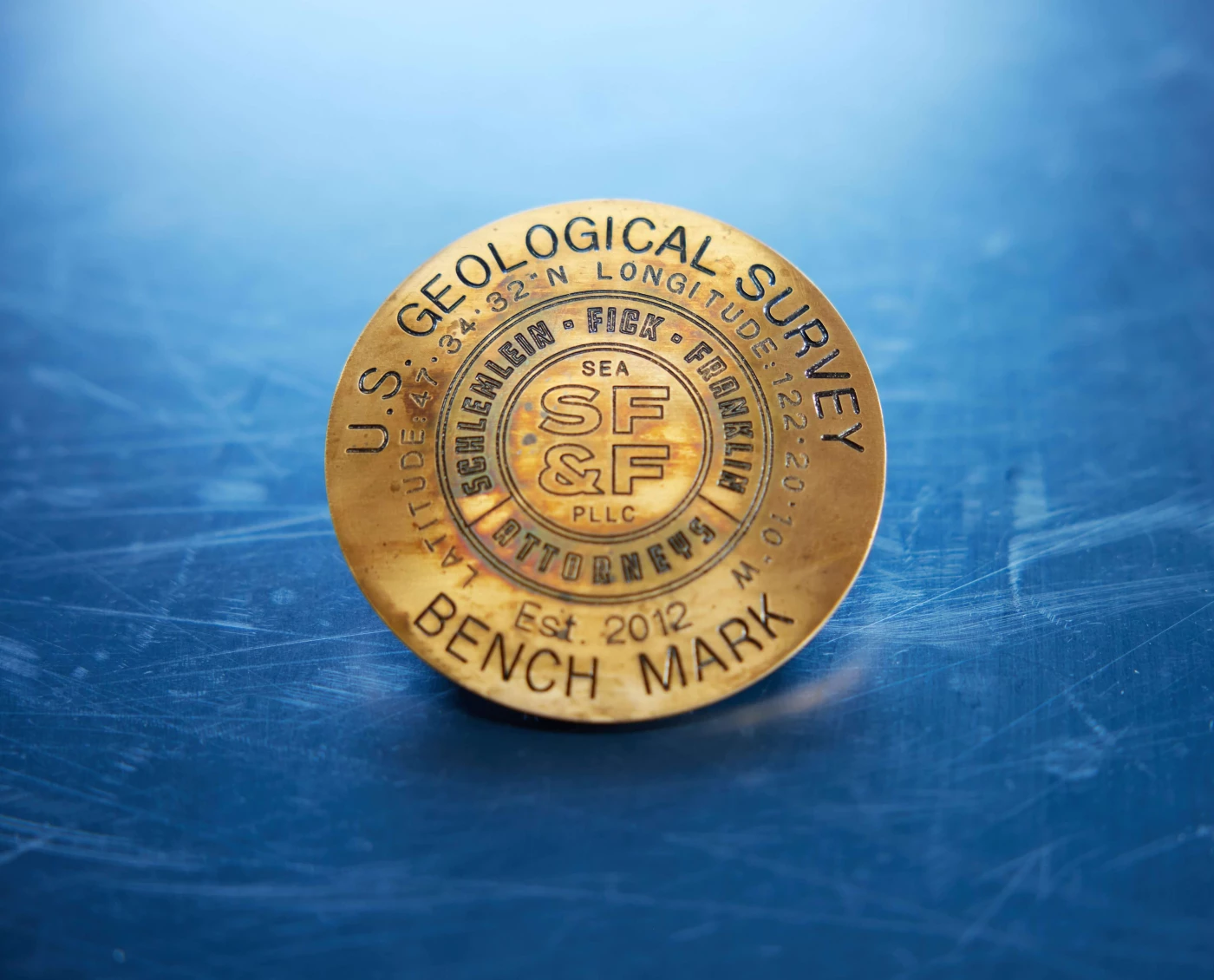 Geo Marker Blue