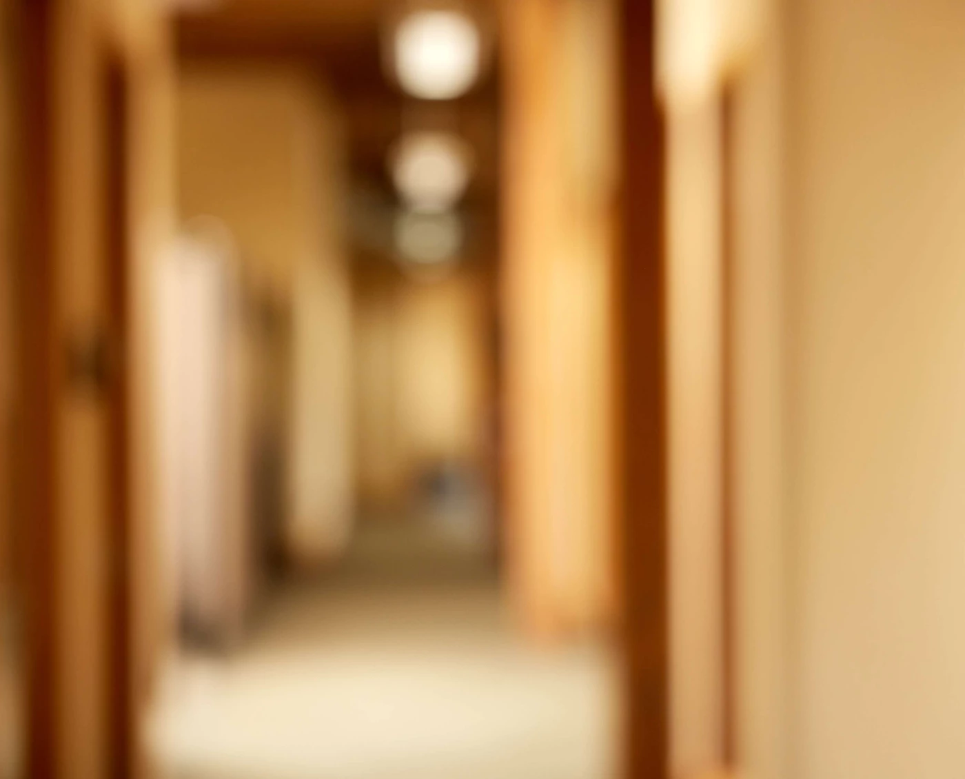 Blurred Hallway